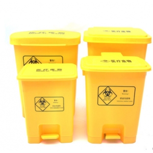 樂康醫療器械批發_濟南健翔醫療廢物垃圾桶20L、30L、70L